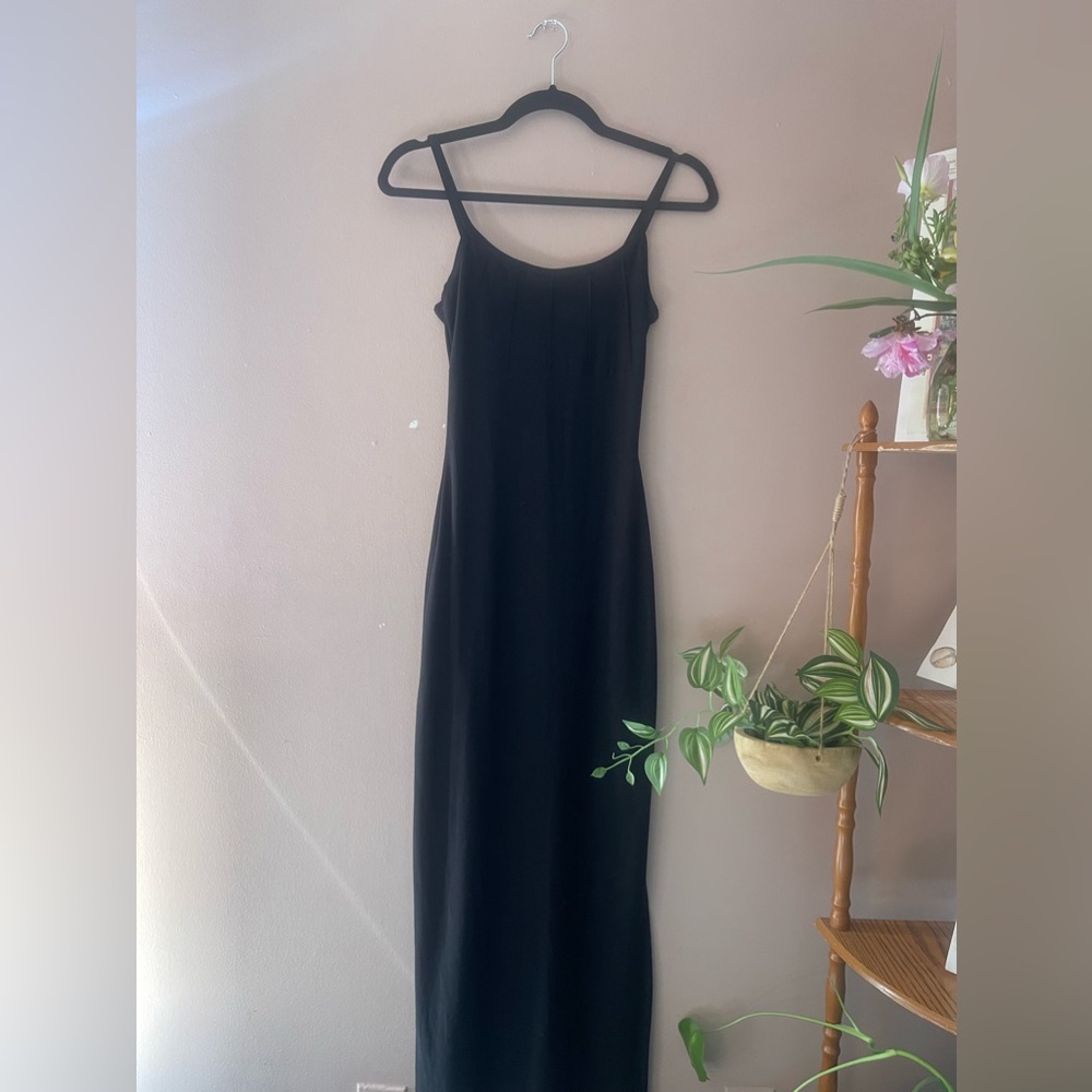 Vintage 90’s Spaghetti Strap Bodycon Maxi Dress